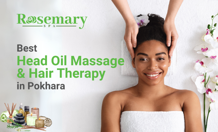 Banner image for the best head oil massage and hair therapy in Pokhara